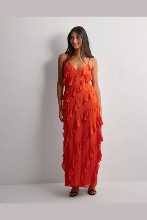 By Malina - Cecily ruffle-trimmed maxi dress
