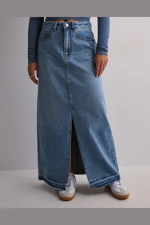 VERO MODA - Vmzayla Hr Slit Long Dnm Skirt LI31