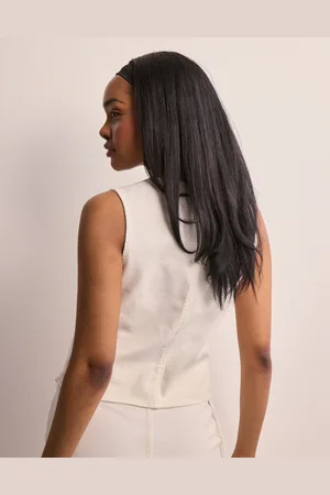 SELECTED - Slflexia Sl White Denim Vest
