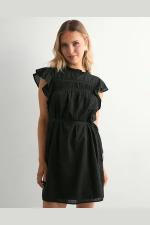 VERO MODA - Vmtrine Sl Short Lace Dress Wvn Ga
