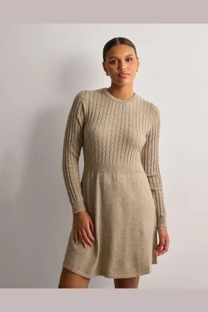 ONLY - Onlfia Ls Cable Dress Knt Noos