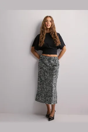 Pieces® - Pcserena Sequin Hw Midi Skirt Mm