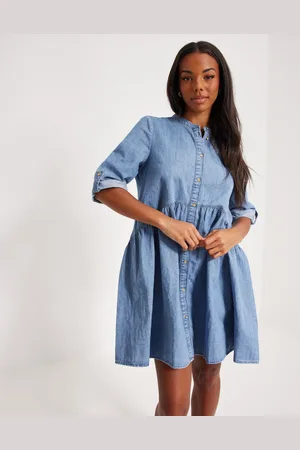 ONLY - Onlchicago 3/4 Sl Dnm Dress Bjbox