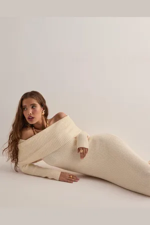ONLY - Onlkatia Ls Off Shoulder Dress Cc K