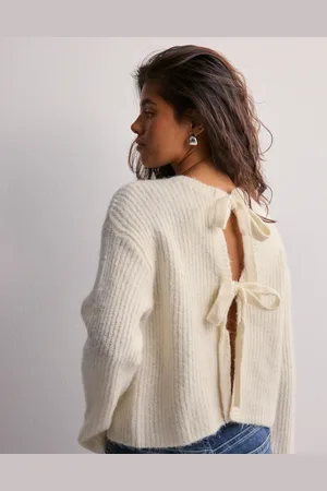 Gina Tricot - Knitted tie cardigan