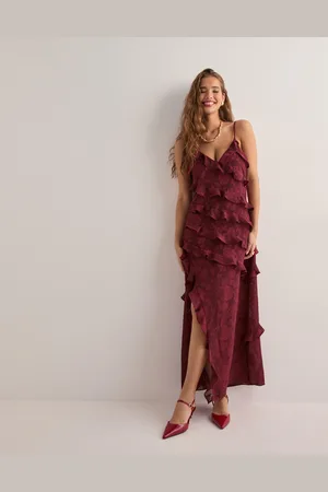 Neo Noir - Palazzo Burnout Dress