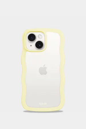 Holdit - Wavy Case Transparent iPhone 15/14/13