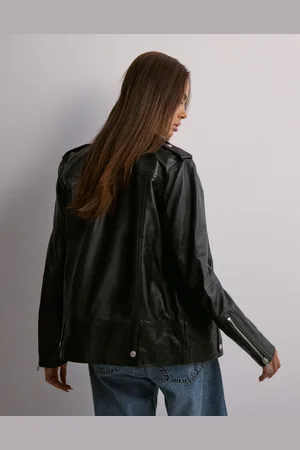 SELECTED - Slfmadison Leather Jacket B Noos