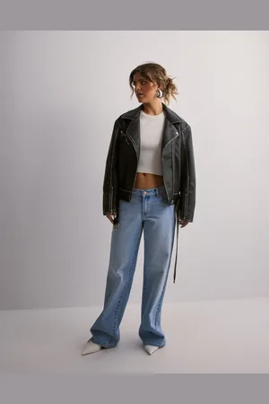 Nelly - PU Vintage Biker Jacket