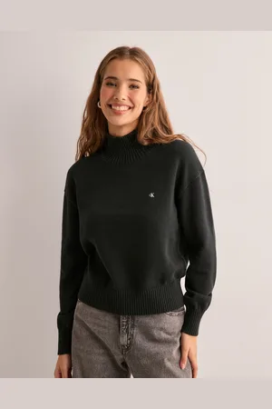 Calvin Klein - Monogram Embro High Neck Sweater