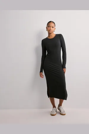 Pieces® - Pckylie Ls O-Neck Midi Dress Noos B