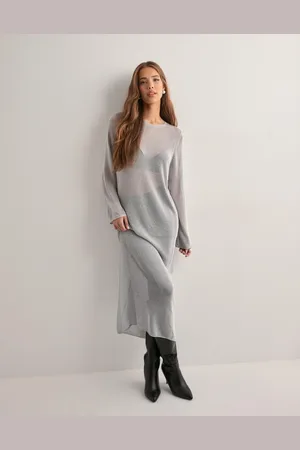 VERO MODA - Vmnova Ls O-Neck 7/8 Knit Dress Vma