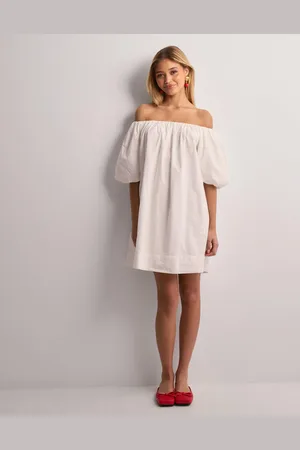 Gina Tricot - Off shoulder poplin dress