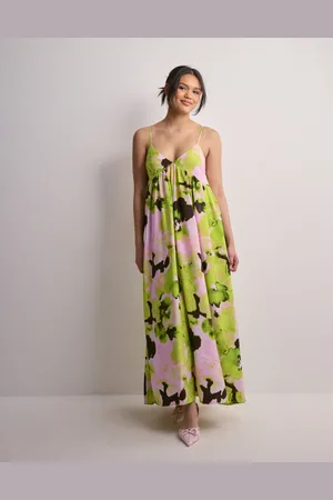 SELECTED - Slfhelinda Aop Ankle Strap Dress B