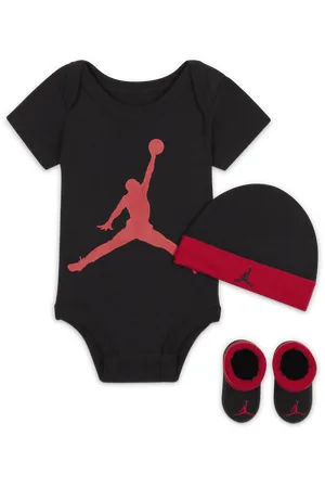 Jordan Nike Baby 3-Piece Box Set - - Cotton