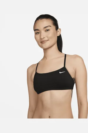 Nike Essential Racerback Bikini Top - - Polyester/Elastane - 50% Recycled Polyester