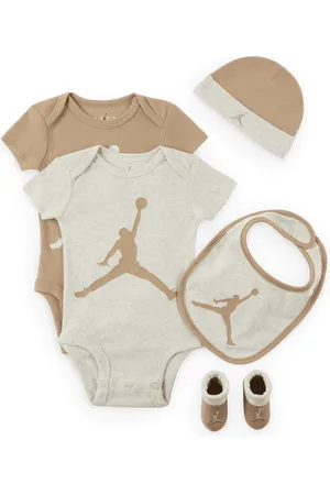 Jordan Nike 5-Piece Core Gift Set Baby 5-Piece Bodysuit Boxed Set - - Cotton