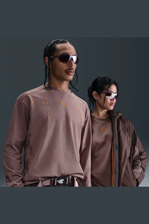 Nike ISPA Long-Sleeve T-Shirt - - Cotton - 50% Organic Cotton