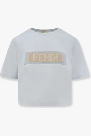 Fendi Crop jersey t-shirt - - gender_Woman