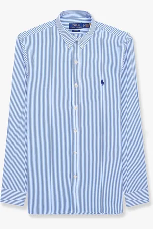 Ralph Lauren Striped stretch cotton shirt - - gender_Man