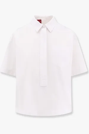 Gucci Cotton shirt with embossed logo - - gender_Woman