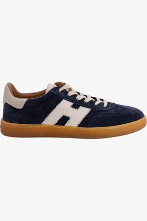 Hogan Suede sneakers with leather profiles - - gender_Man