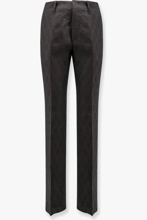 Fendi Ff jacquard linen trouser - - gender_Man