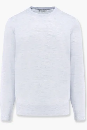 Brunello Cucinelli Mélange cashmere, silk and linen sweater - - gender_Man