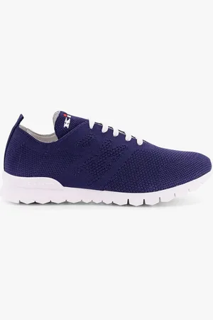 Kiton Knit sneakers with lateral monogram - - gender_Man