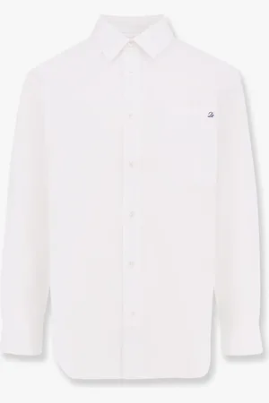 DUNST Cotton shirt with one applied breast pocket - - gender_Man