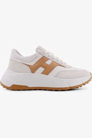 Hogan H669 leather sneakers with oversize sole - - gender_Woman