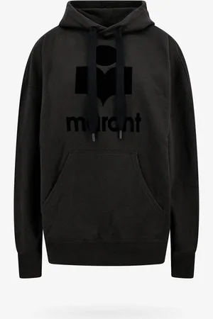 Marant Etoile Mansel cotton sweatshirrt with flocked logo - - gender_Woman