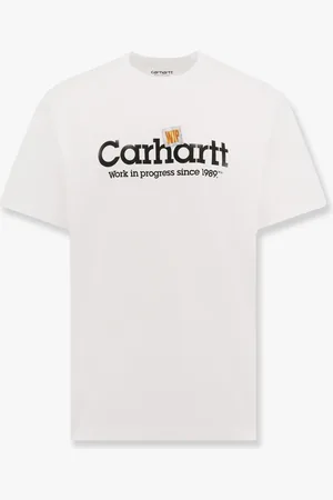 Carhartt Label script organic cotton t-shirt - - gender_Man