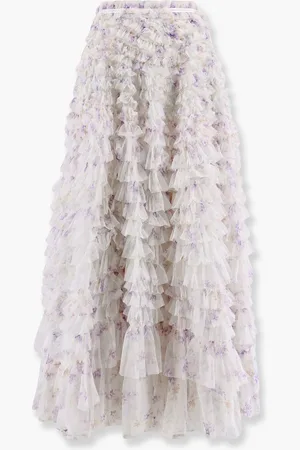 Needle & Thread Ruffled tulle long skirt - - gender_Woman