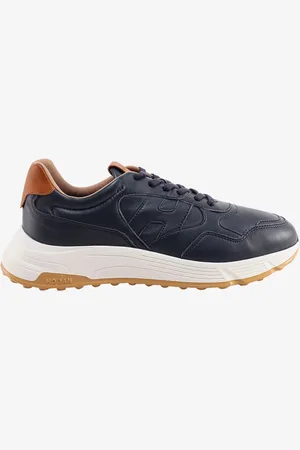 Hogan Leather sneakers with stitched logo - - gender_Man