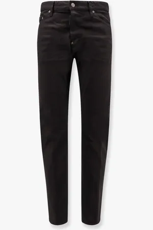 Dsquared2 Stretch cotton trouser with white bull tag - - gender_Man
