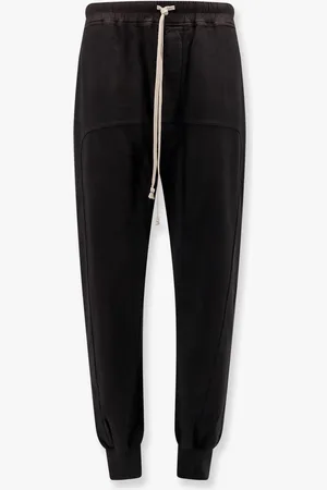 Rick Owens Organic cotton jogger trouser - - gender_Man