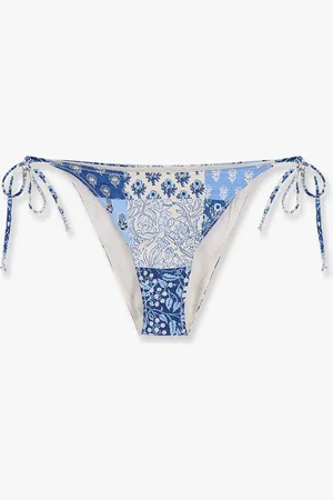 MC2 SAINT BARTH Virgo bikini slip with radical patch print - - gender_Woman