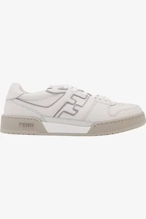 Fendi Leather sneakers with ff lateral logo - - gender_Man