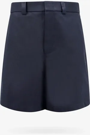 Gucci Cotton bermuda shorts with web detail - - gender_Man