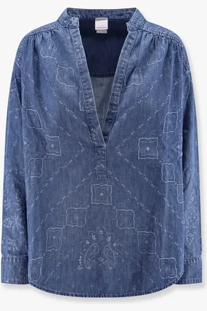 Pinko Bengasi light denim shirt - - gender_Woman