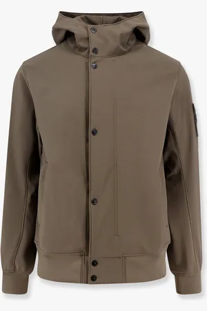 Stone Island Light soft shell-r e.dye® technology jacket - - gender_Man