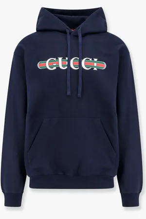 Gucci Cotton sweatshirt with web print - - gender_Man