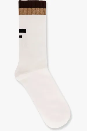 Fendi Ribbed cotton socks - - gender_Man