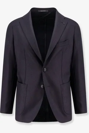 TAGLIATORE Virgin wool and cashmere blazer - - gender_Man