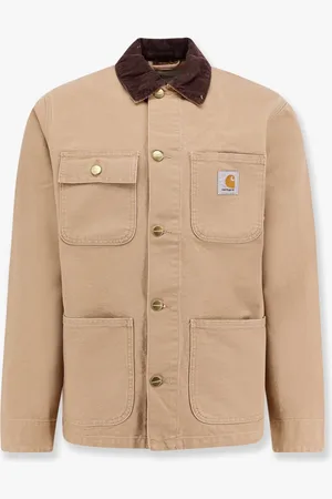 Carhartt Michigan organic cotton jacket with frontal logo patch - - gender_Man