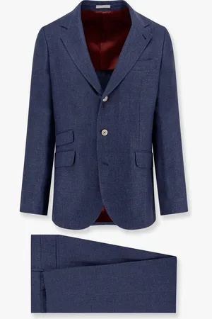 Brunello Cucinelli Linen, wool and silk suit - - gender_Man
