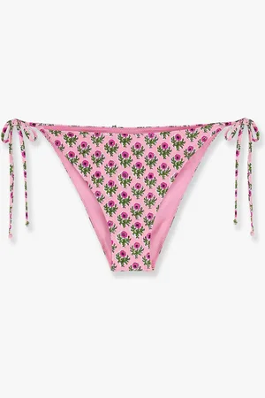 MC2 SAINT BARTH Virgo bikini slip with radical flowers print - - gender_Woman