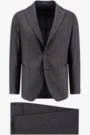 TAGLIATORE Virgin wool dress with prince of wales motif - - gender_Man