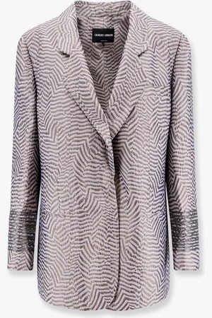 Giorgio Armani Silk blend lined blazer - - gender_Woman